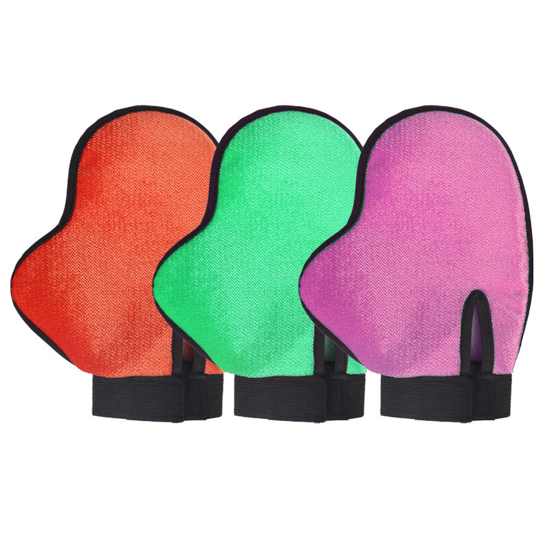 Pet Hair Removal Grooming Gloves – Cat & Dog Massage Cleaning Gloves