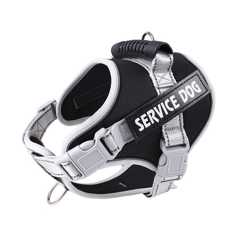 Large Dog Chest Harness & Leash Set – Heavy Duty Pet Walking Rope