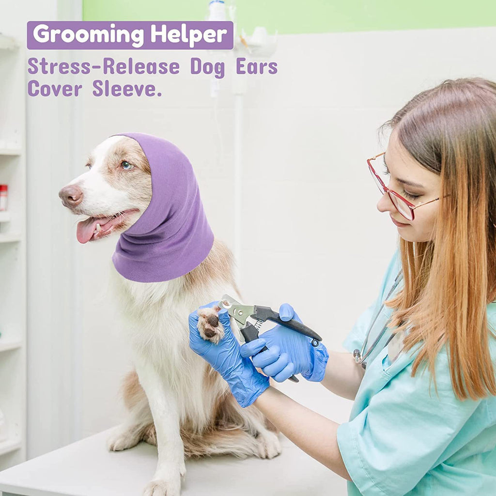 Pet Calming Earmuffs – Anti-Noise Grooming Headgear for Cats & Dogs