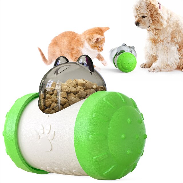 Pet Swing Car Toy – Interactive Food Spiller Training Toy for Dogs & Cats