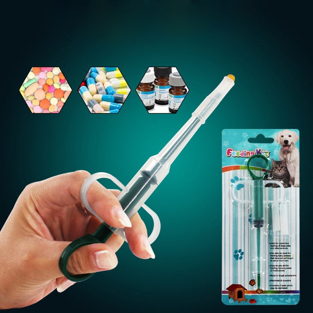 Pet Medicine Feeder Kit – Easy Pill & Liquid Feeding Tool for Pets