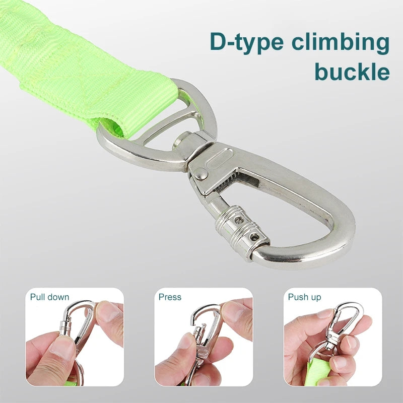 Reflective Dog Leash – Heavy Duty Adjustable Nylon Walking Rope