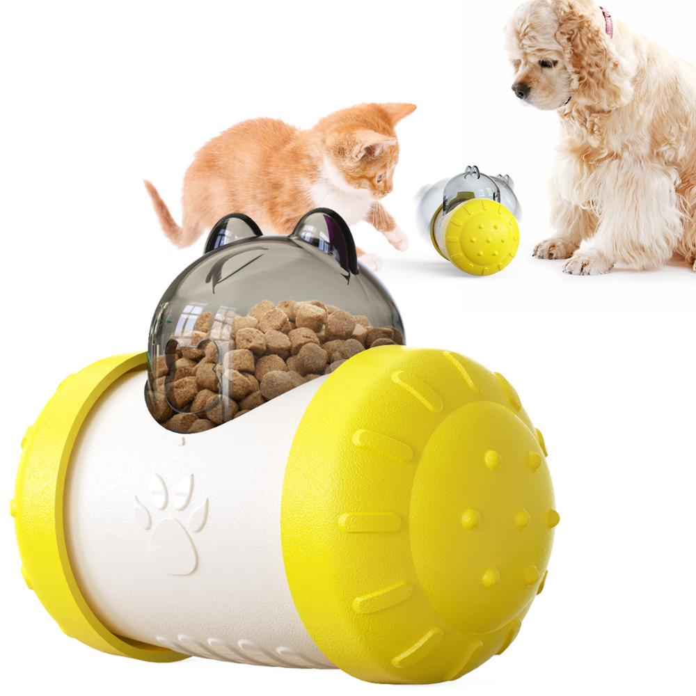 Pet Swing Car Toy – Interactive Food Spiller Training Toy for Dogs & Cats