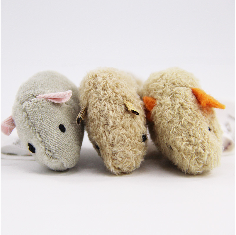 Plush Mouse Cat Toy Set – 3-Pack Interactive Training Toys for Cats
