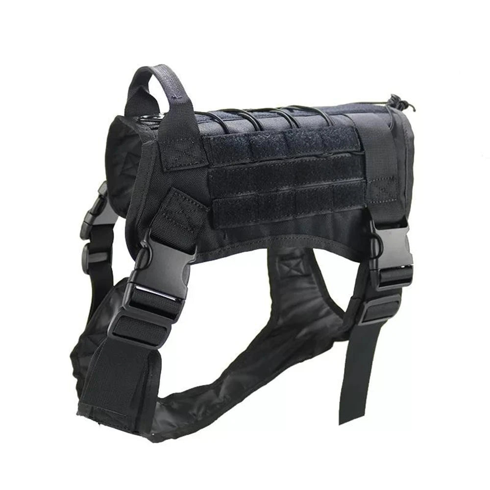 Tactical Military Dog Vest – Breathable Army-Style Dog Clothes