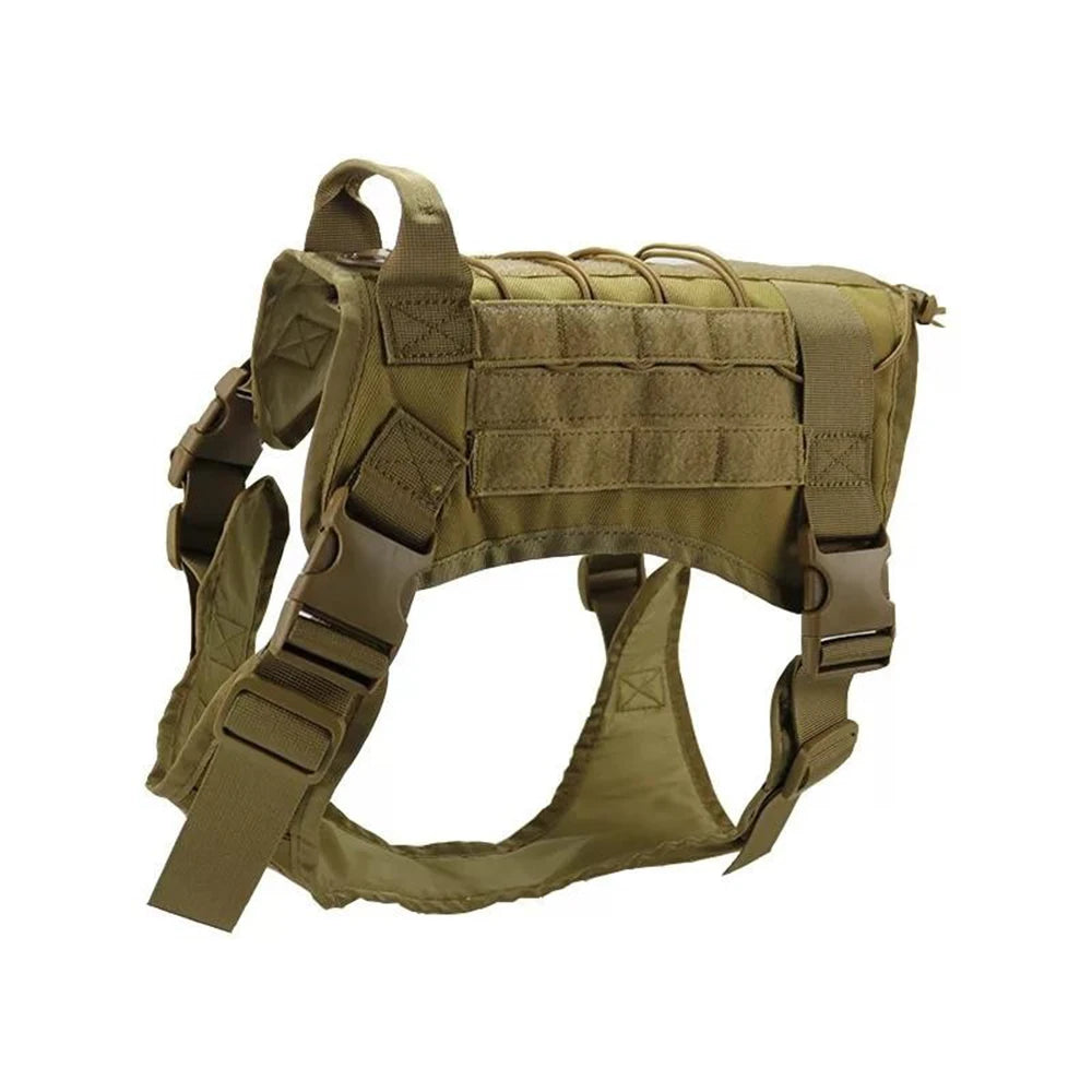 Tactical Military Dog Vest – Breathable Army-Style Dog Clothes